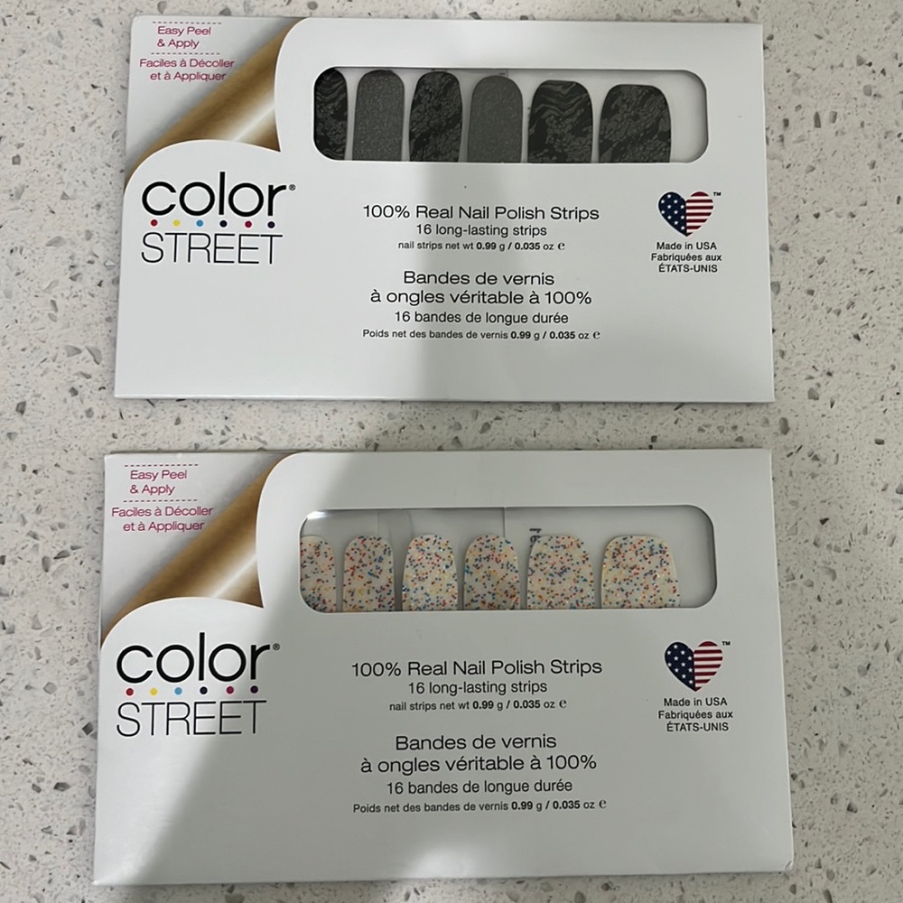 2 Colorstreet sets